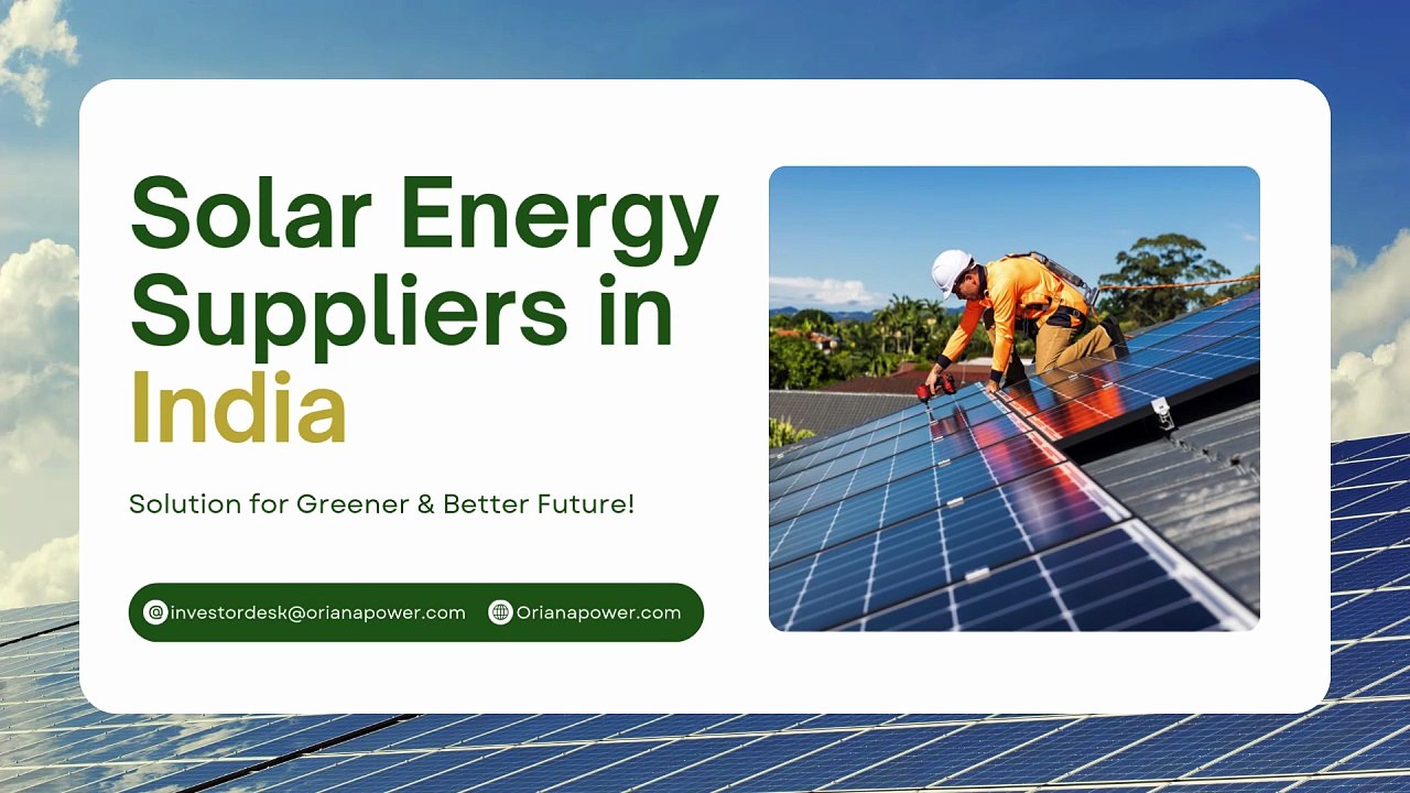 Best Solar Energy Suppliers in India for Clean Power