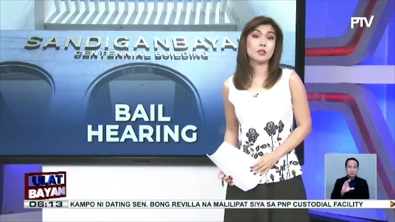 Prosecution, target tapusin ang witness presentation sa bail hearing sa susunod na linggo