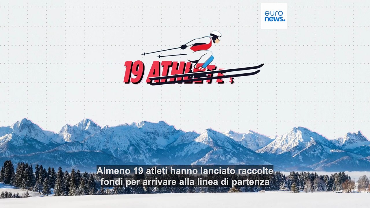 Gli atleti delle Olimpiadi invernali ricorrono al crowdfunding per pagare viaggi e attrezzature