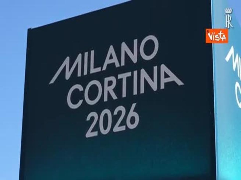 Milano Cortina 2026, il Presidente Mattarella visita il villaggio olimpico