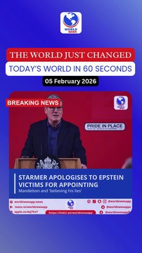 Starmer apologises to Epstein victims for appointing Mandelson and 'believing his lies'.
