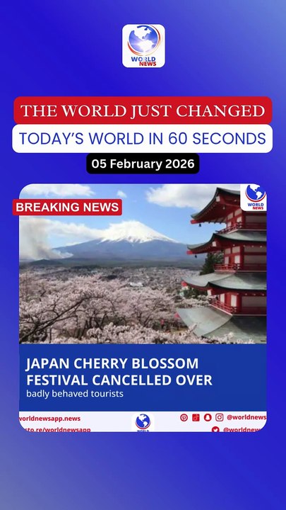 Japan cherry blossom festival cancelled over badly behaved tourists