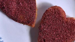 Coeurs façon pain perdu