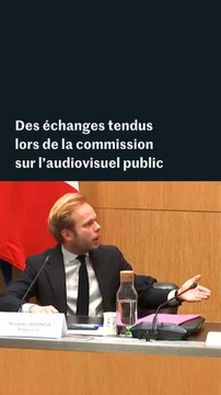 « Jérémie, qu’est-ce que tu fais ? » : des échanges tendus lors de la commission sur l’audiovisuel public