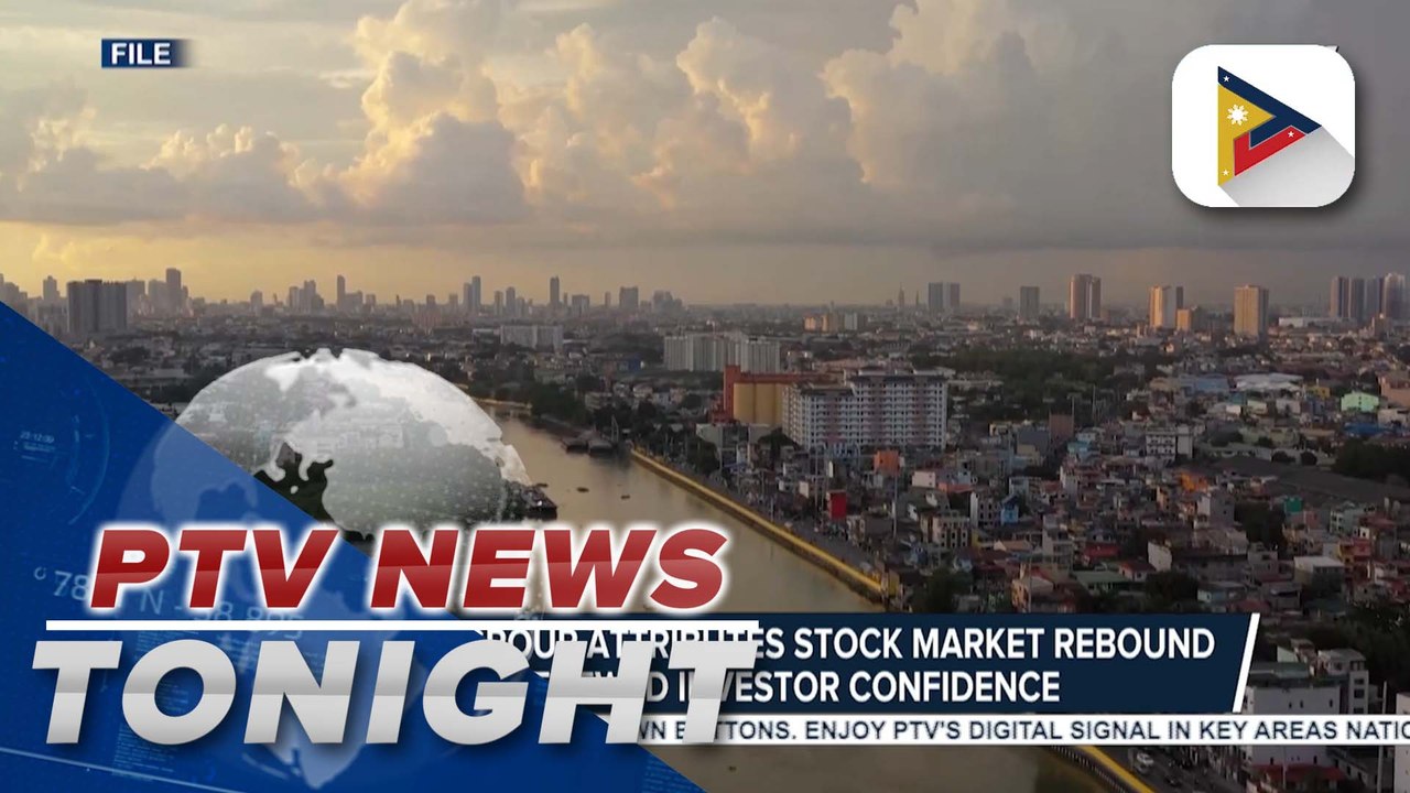 Business group attributes stock market rebound to renewed investor confidence