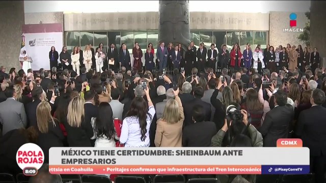 Sheinbaum encabeza reunión con empresarios | DPC con Paola Rojas