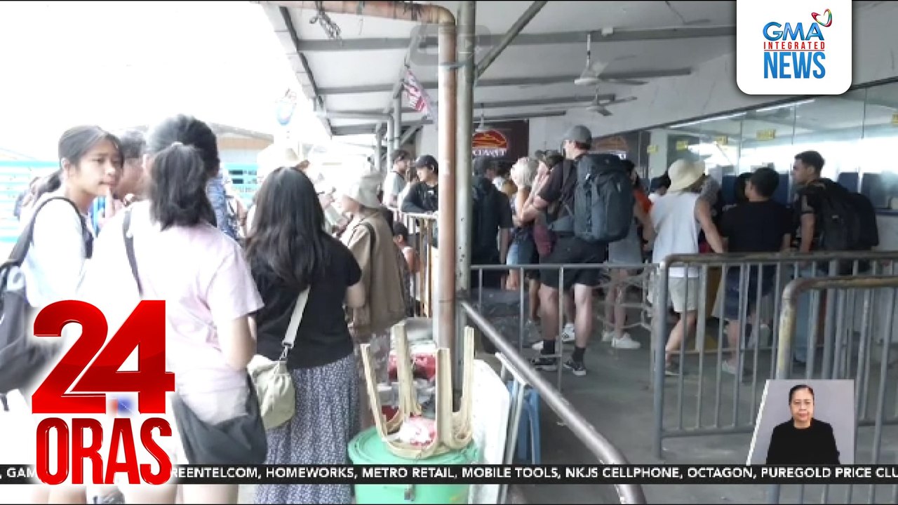 Mga pasaherong maglalayag sana mula Cebu, stranded dahil sa kanselasyon ng mga biyahe | 24 Oras