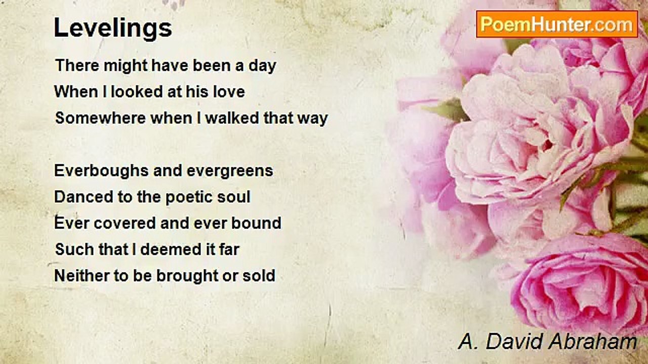 A. David Abraham - Levelings