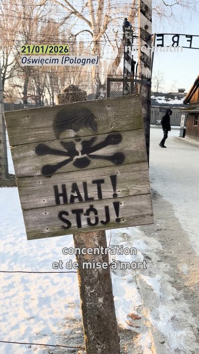 C'est l'un des derniers témoins de la Shoah, et il a accompagné des élèves de la Côte d'Azur à Auschwitz...