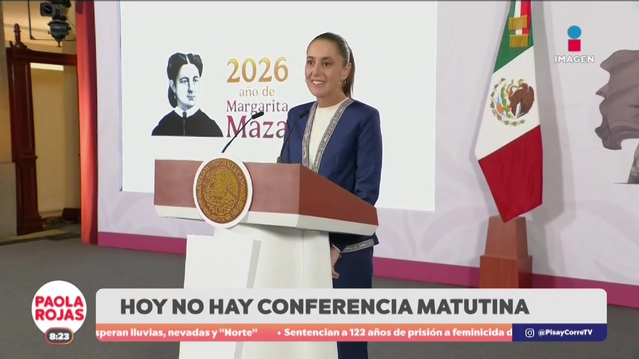 Sheinbuam cancela mañanera por  aniversario constitucional | DPC con Paola Rojas