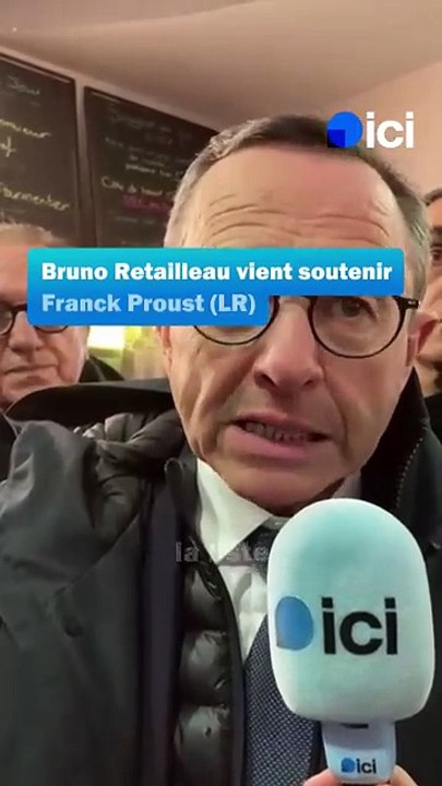 Elections municipales : Bruno Retailleau vient soutenir Franck Proust à Nîmes