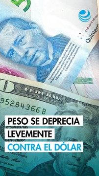 Peso mexicano se deprecia levemente contra el dólar; espera anuncio del Banxico
