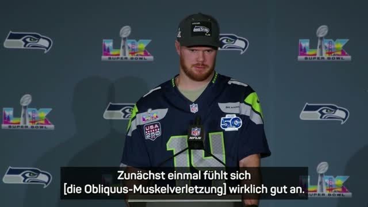 Darnold über Verletzung: 'Fühlt sich gut an'