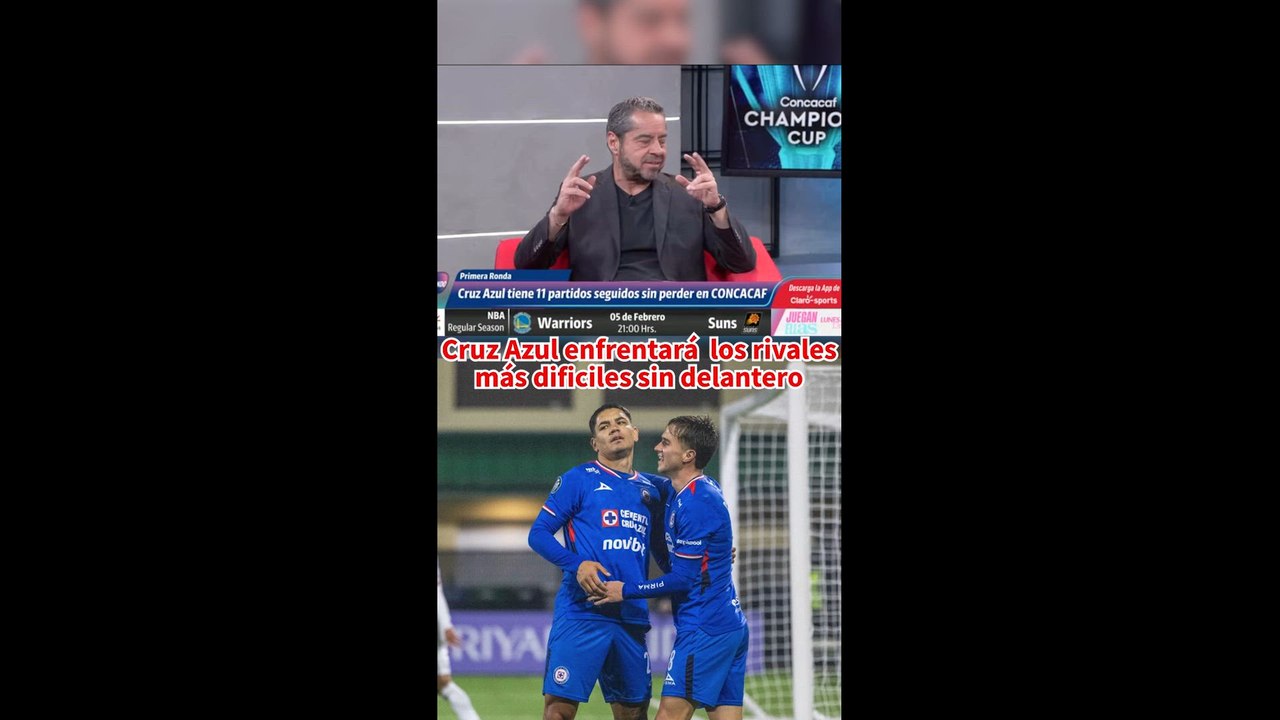 Cruz Azul enfrentará dos de los rivales más complicados de la liga sin delantero