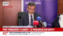Professeure poignardée à Sanary-sur-Mer: “À l'issue de sa première audition, l’adolescent affirmait qu’il regrettait beaucoup son geste”, explique Raphaël Balland, procureur de la République de Toulon