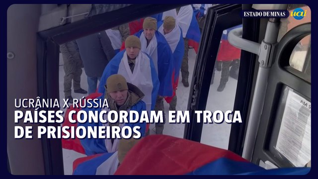 Ucrânia e Rússia realizam nova troca de prisioneiros