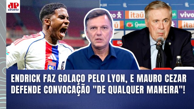 O ENDRICK TEM QUE IR À COPA de QUALQUER JEITO! NÃO TEM NEM COMPARAÇÃO com o... | MAURO CEZAR
