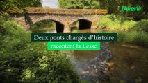 Une balade au fil de la Lesse, entre deux ponts chargés d’histoire à Maissin