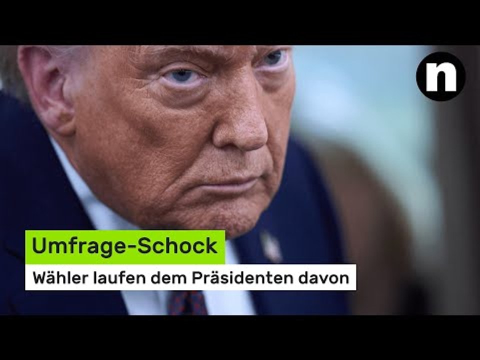Donald Trump: Umfrage-Schock – Wähler laufen dem Präsidenten davon