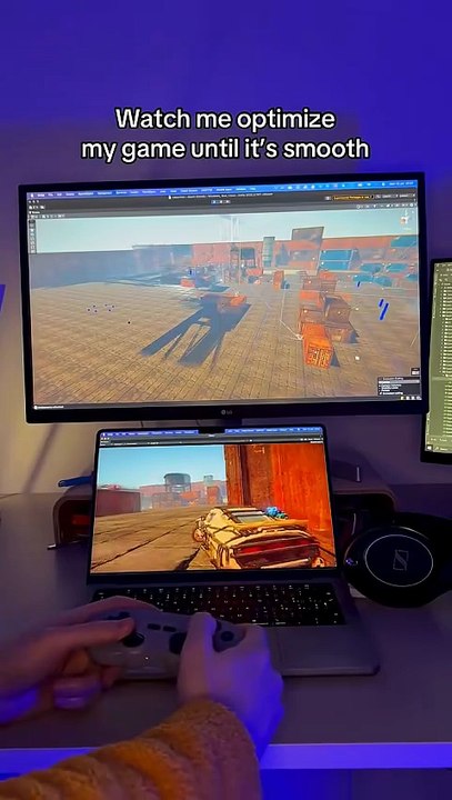 How the Game Looks vs How It Runs #indiegame #gamedev