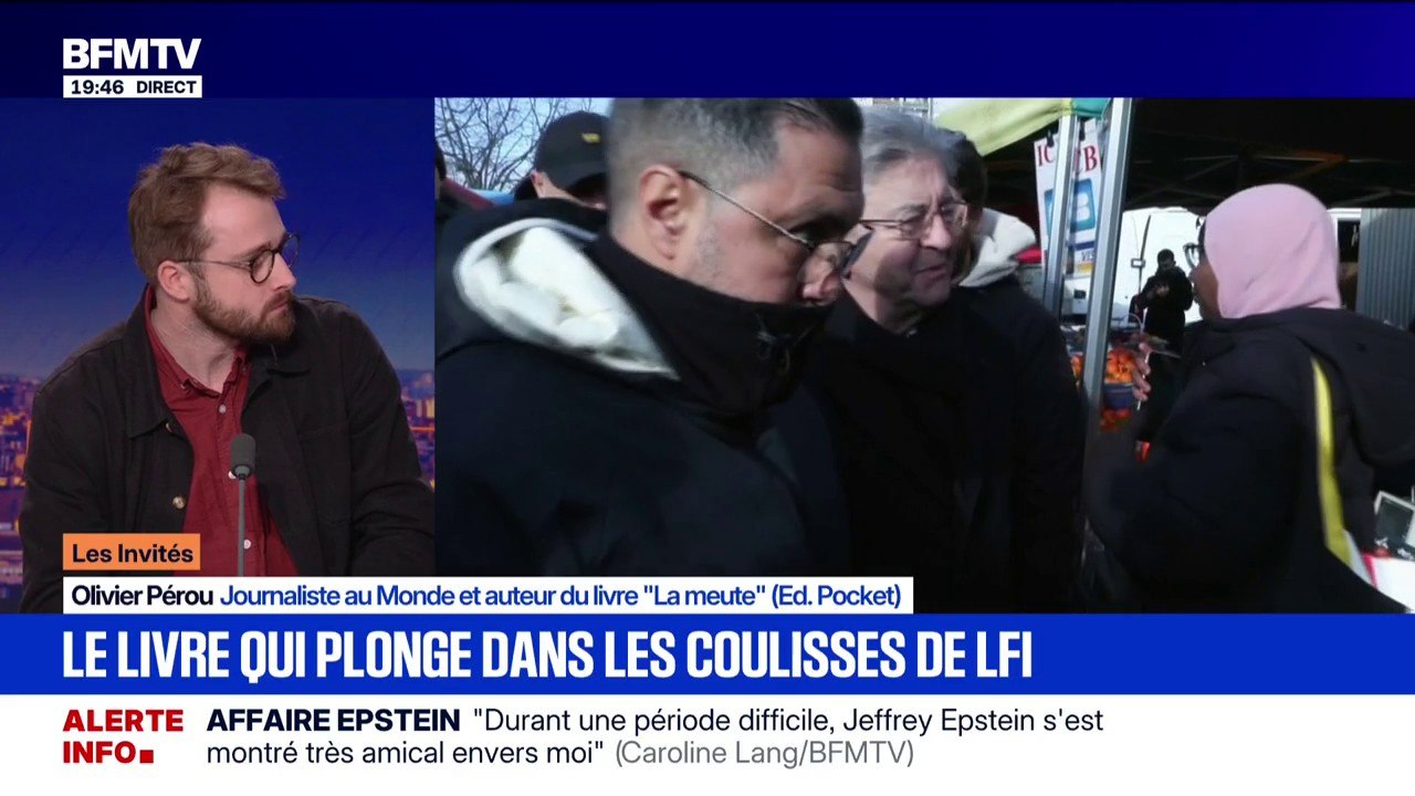 “Les pressions ont commencé avant la sortie du livre ”: Olivier Pérou, auteur du livre "La Meute", revient sur la publication de cet ouvrage