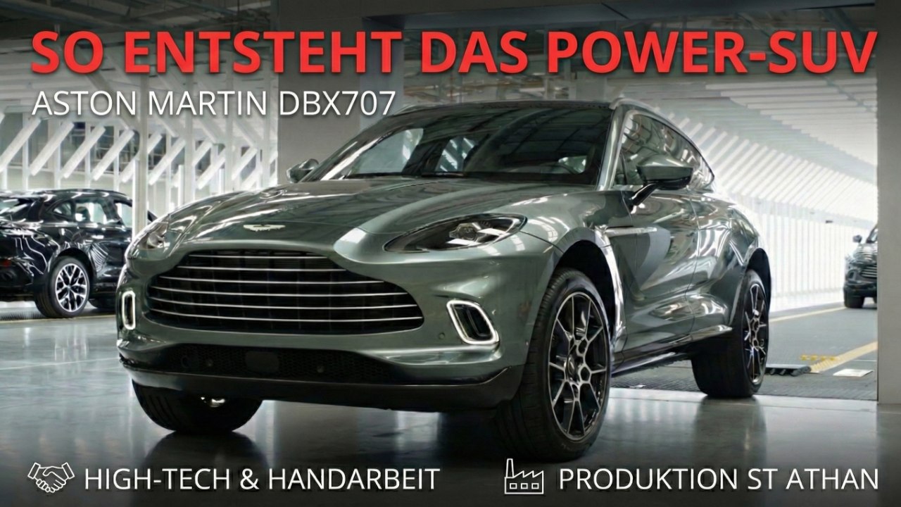 Vom Entwurf zum Asphalt: Hinter den Kulissen des Aston Martin DBX707