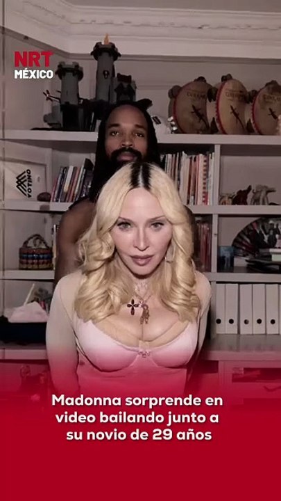 💃🔥 Madonna sorprende en video bailando junto a su novio de 29 años