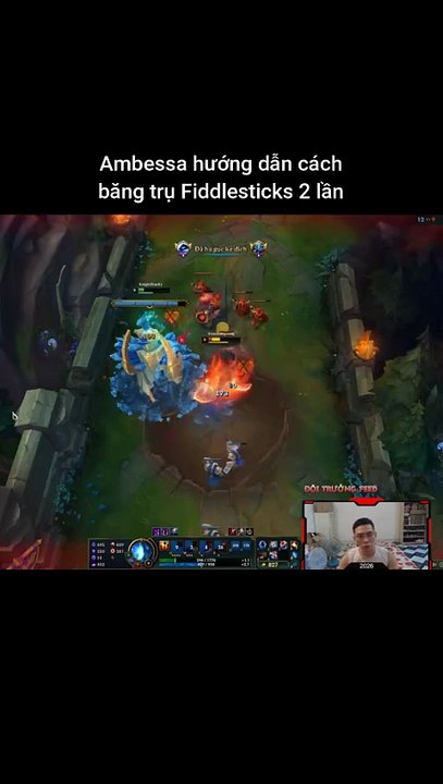 Ambessa hướng dẫn cách băng trụ Fiddlesticks 2 lần #ambessa #fiddlesticks #lienminhhuyenthoai #leagueoflegends #knightriseky