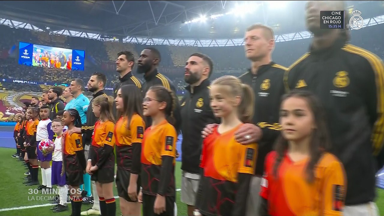 30 minutos Real Madrid CF vs BVB Borussia Dortmund final Champions League London 2024 La Decimoquinta
