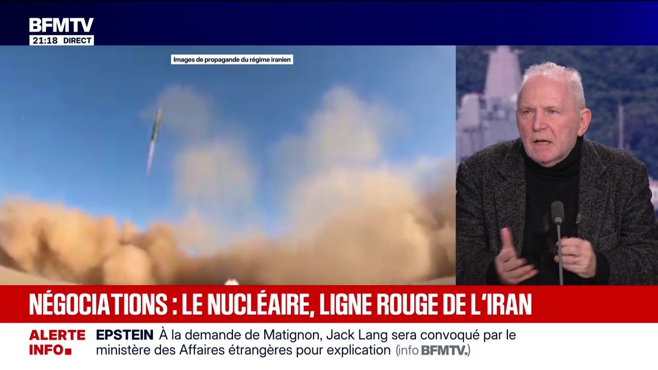 Iran: "Sur le nucléaire, il y a des compromis possibles", estime Bernard Guetta, député européen "Renew"