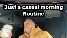 Just a casual morning routine... #trucker #truck #road #truckdriver