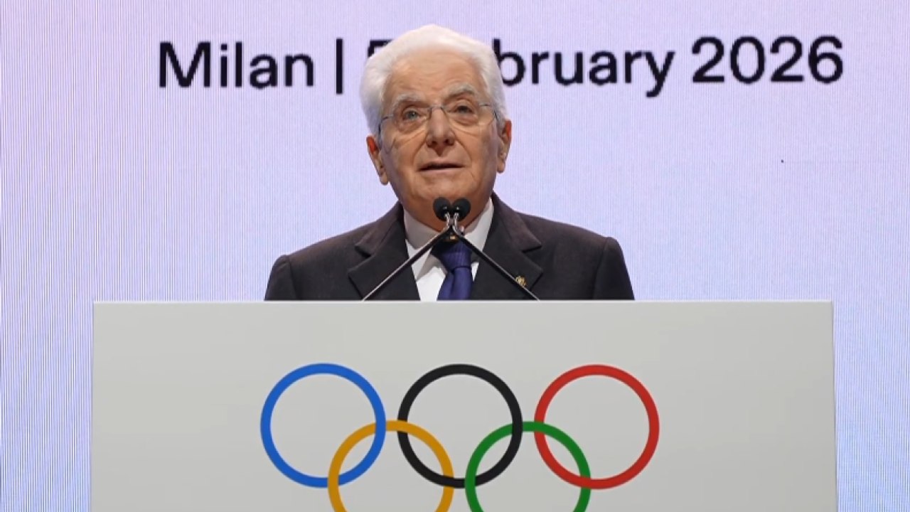 Il discorso di Mattarella ai Capi di Stato: «I valori olimpici diventino ispirazione concreta per chi governa»