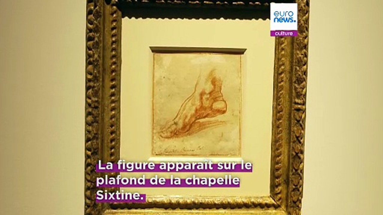 Le pied de Michel-Ange passe sous le marteau : vente d'une esquisse très rare pour la chapelle Sixtine