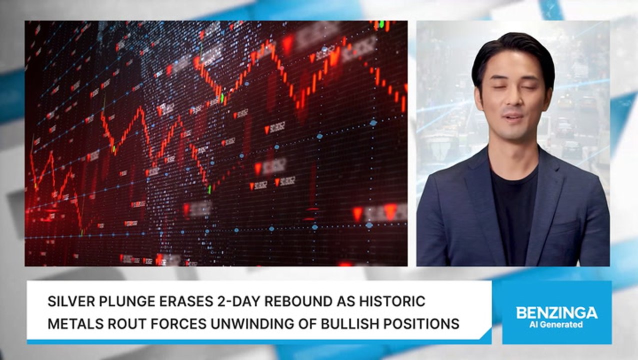 Silver Plunge Extends