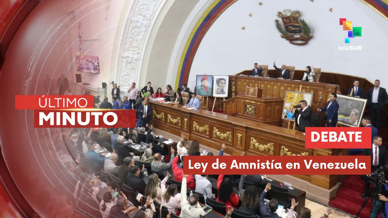 Venezuela debate proyecto de Ley de Amnistía pa...