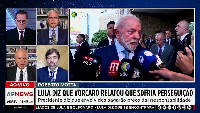 Lula afirma que Vorcaro relatou perseguição após reunião fora da agenda