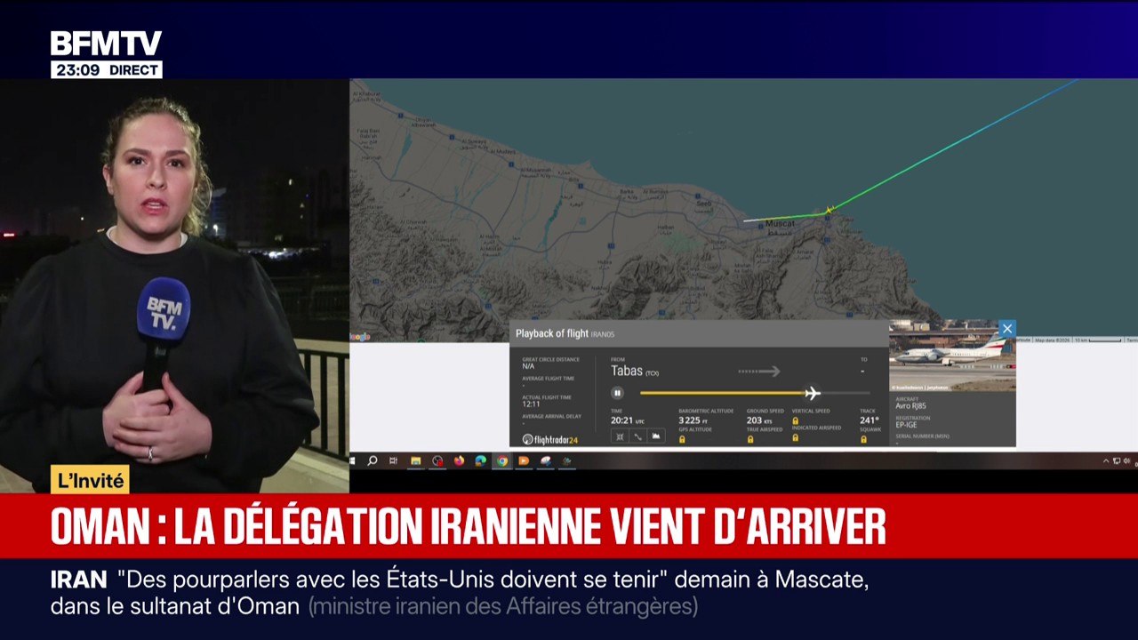 La délégation iranienne est arrivée à Oman pour négocier avec les États-Unis
