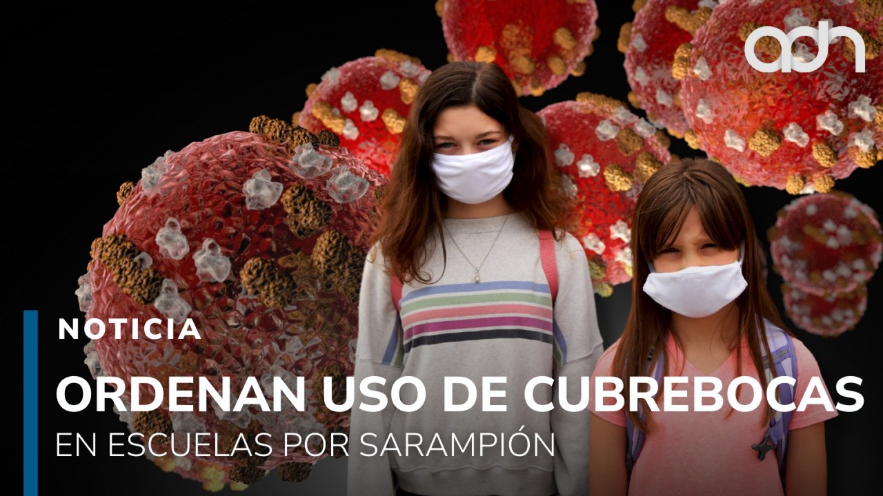 Jalisco ordena cubrebocas obligatorio en escuelas por aumento de casos de sarampión