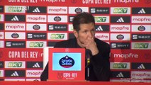 Simeone, rueda de prensa completa tras el Betis 0-5 Atlético de Madrid, cuartos de final de la Copa del Rey