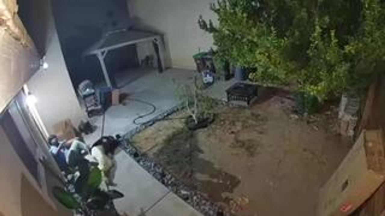 Tipsy Man Wobbles and Falls While Carrying Drun...