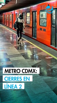 Política Lectura 3:00 min Línea 2 del Metro CDMX tendrá cierres parciales por obras: Fechas, horarios y estaciones afectadas
