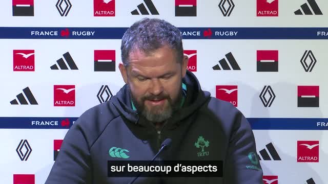 Irlande - Farrell : Nous avons perdu la bataille en première mi-temps