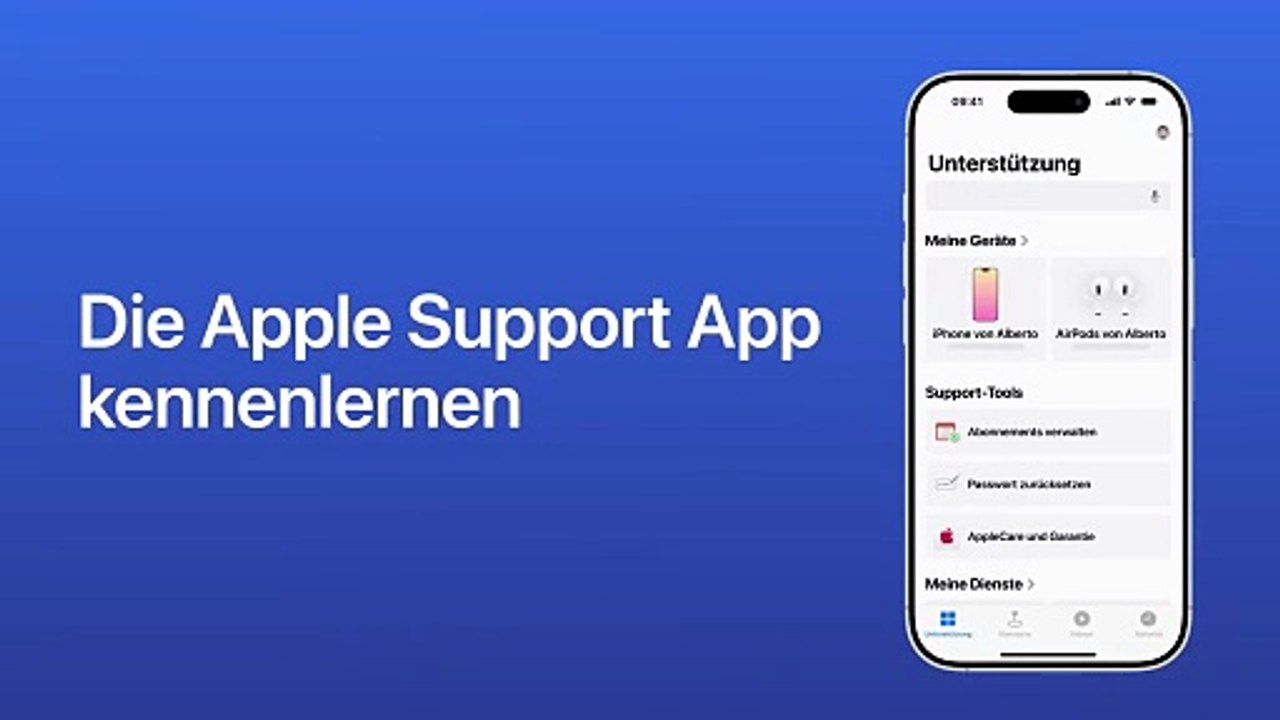 App für iPhone, iPad und Vision Pro kennenlernen