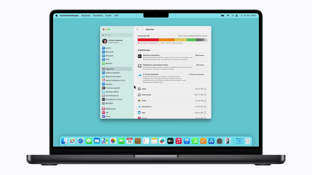 Speicherplatz auf dem Mac freigeben