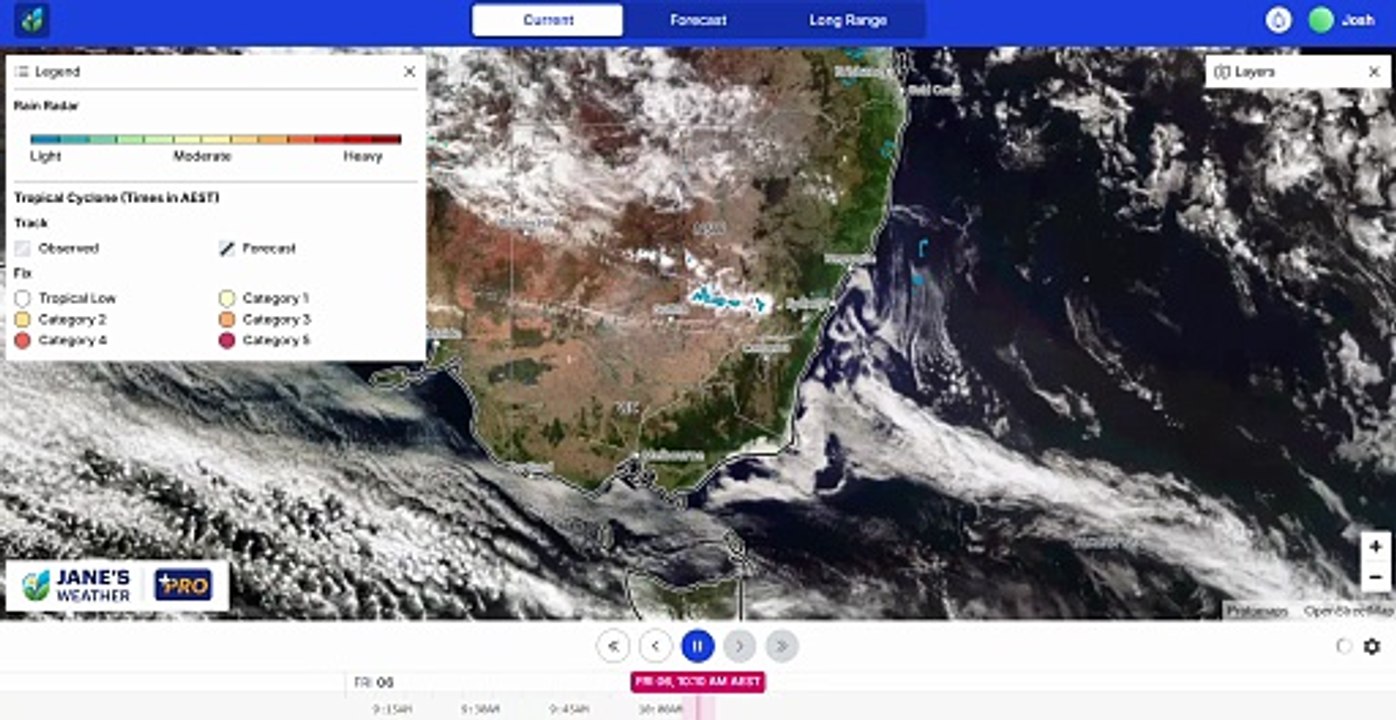 NSW Latest Weather Forecast Video