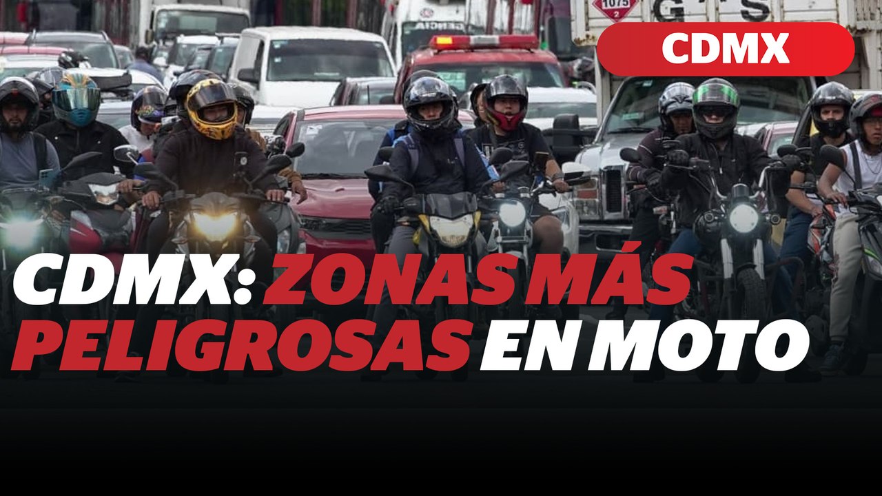 Estas son las 5 alcaldías más peligrosas para motociclistas en CDMX | Reporte Indigo