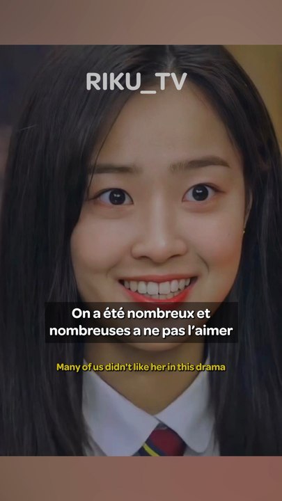 On a été nombreux et nombreuses à la détester pour son rôle, Choi Ye Bin !