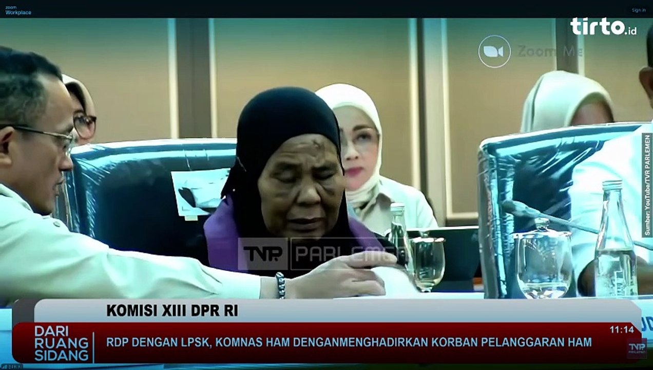 Nenek Saudah's Tears at the DPR: Pleading for Justice & Investigation into Alleged Assault | Tirto Recap