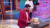 Damián Betular reveló todos los secretos de la torta arcoíris - Masterchef Celebrity