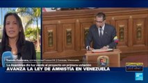 Informe desde Caracas: avanza la Ley de Amnistía en Venezuela